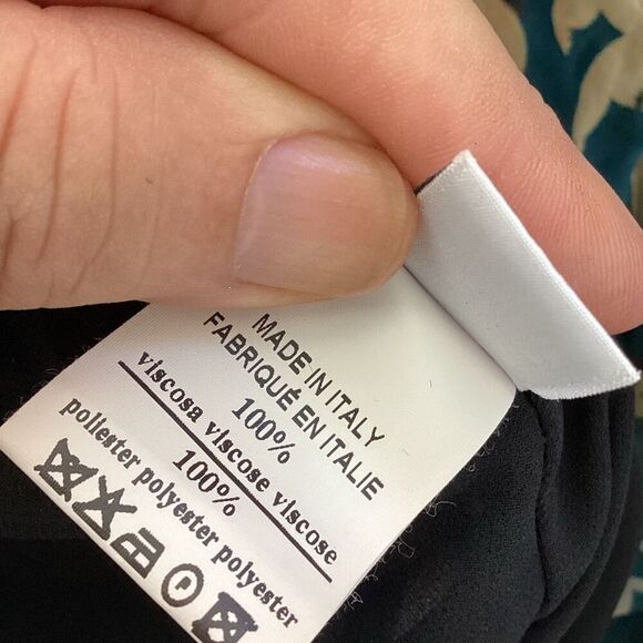 Anthropologie Ottod’ame Femme Tie Neck Dress US 8 Naked Women Made in Italy - Picture 12 of 14